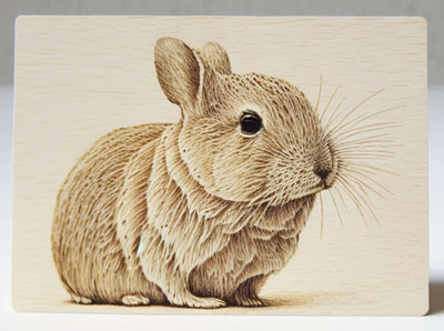 rabbit-postcard